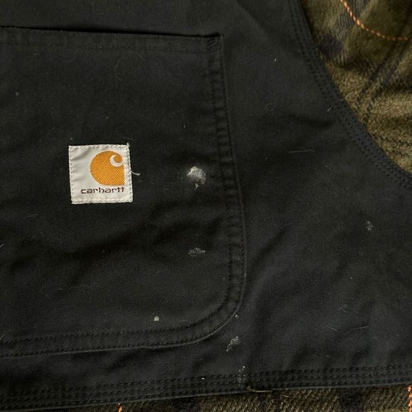 Carhartt Plaid Pawnee With detachable Hood Canvas Jacket 2XL - Picture 6 of 6